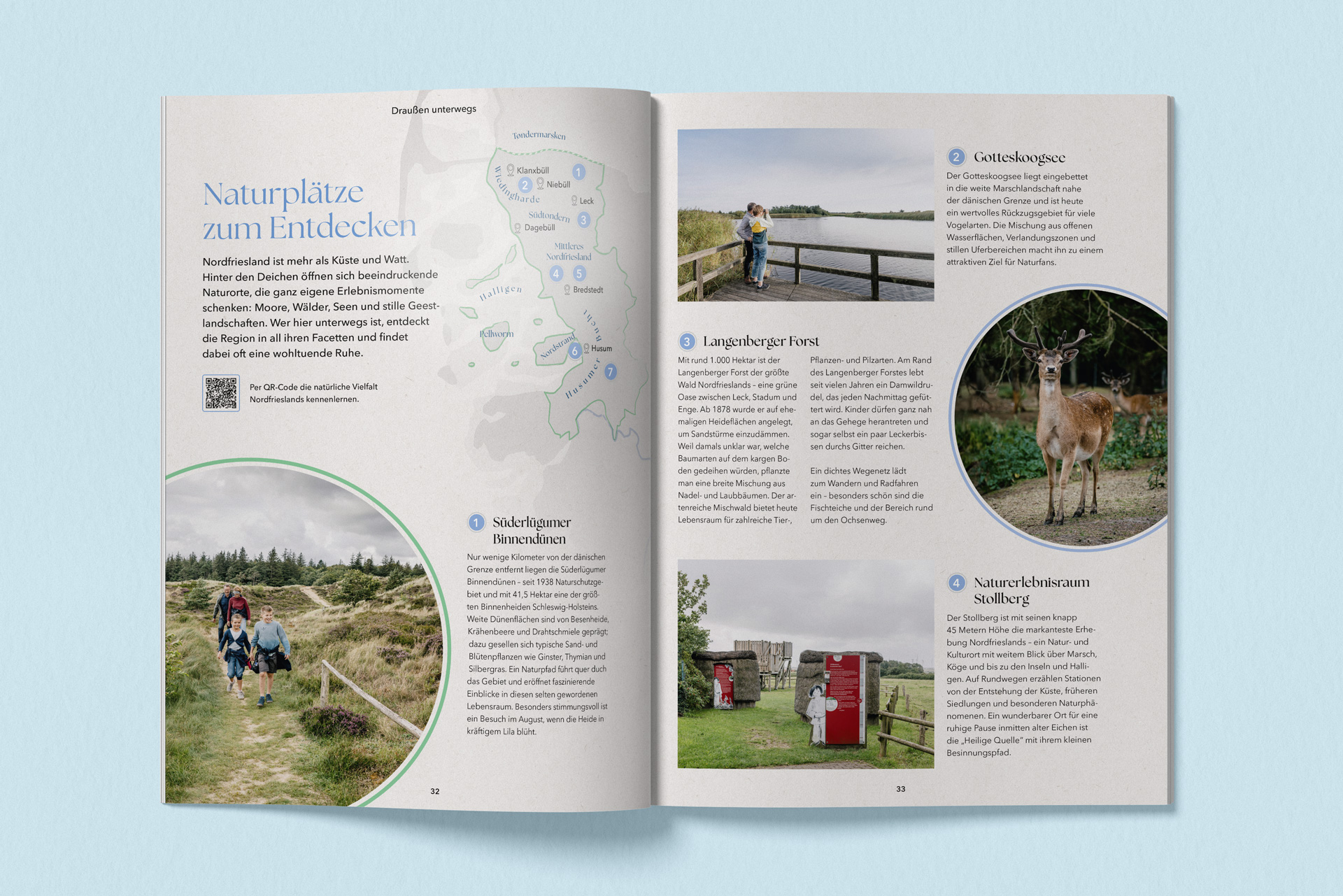 Auf diesen Seiten werden besuchenswerte Naturplätze in Nordfriesland aufgelistet.