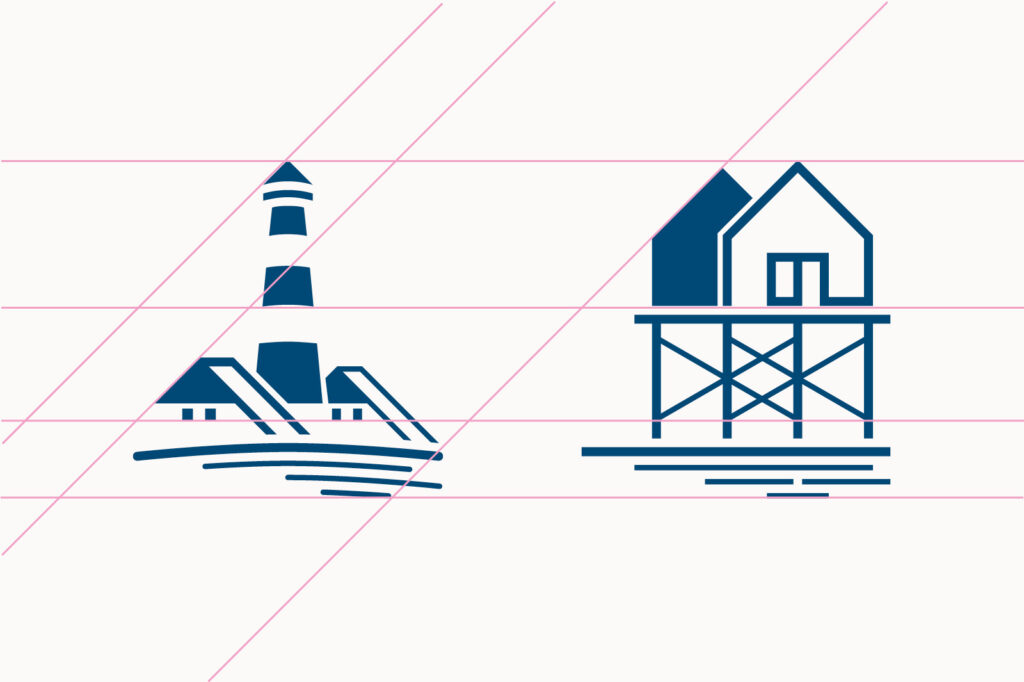 Abbildung des Logos der Halbinsel Eiderstedt und St. Peter-Ording
