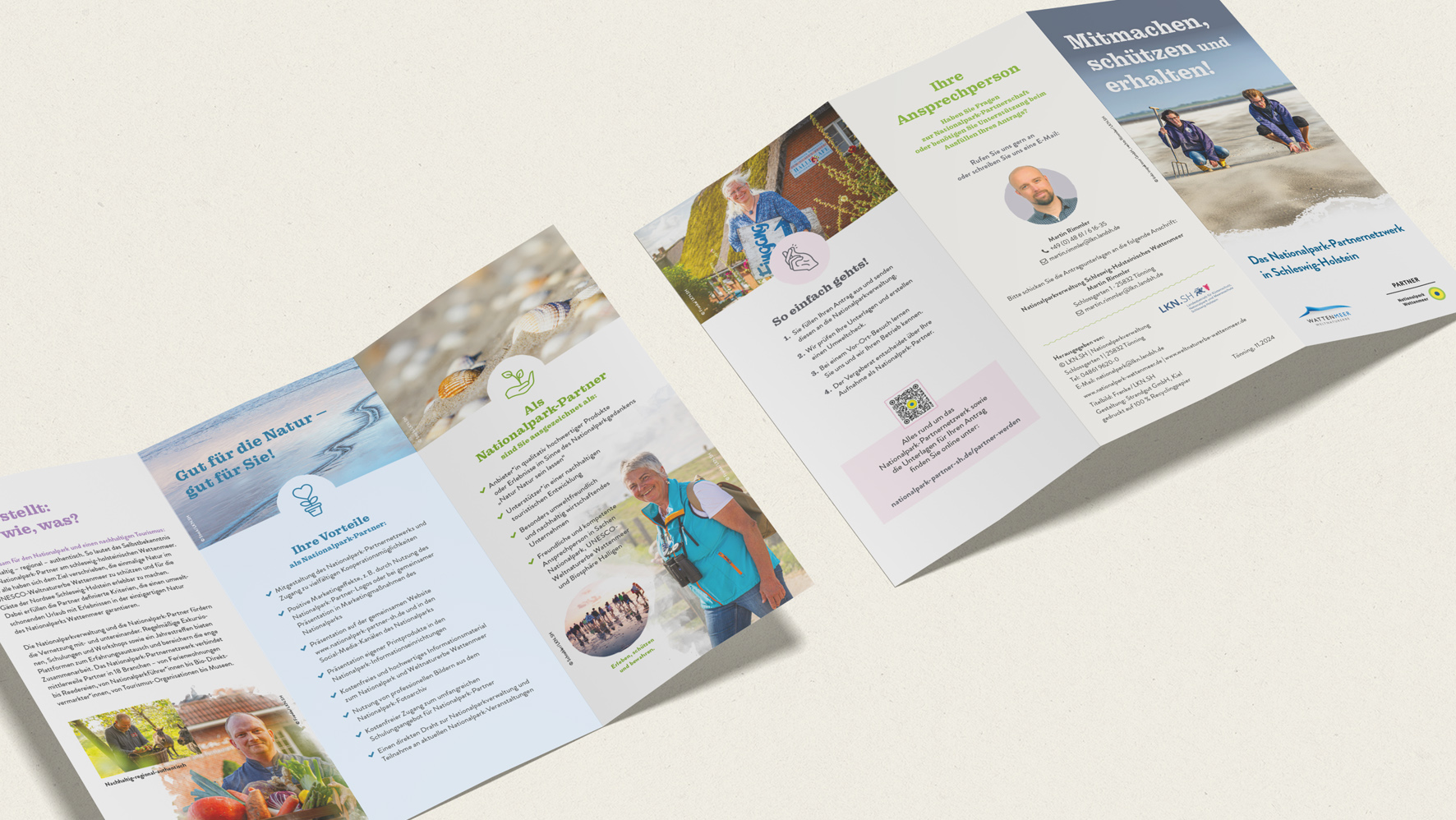 Akquise-Folder der Nationalpark-Partner